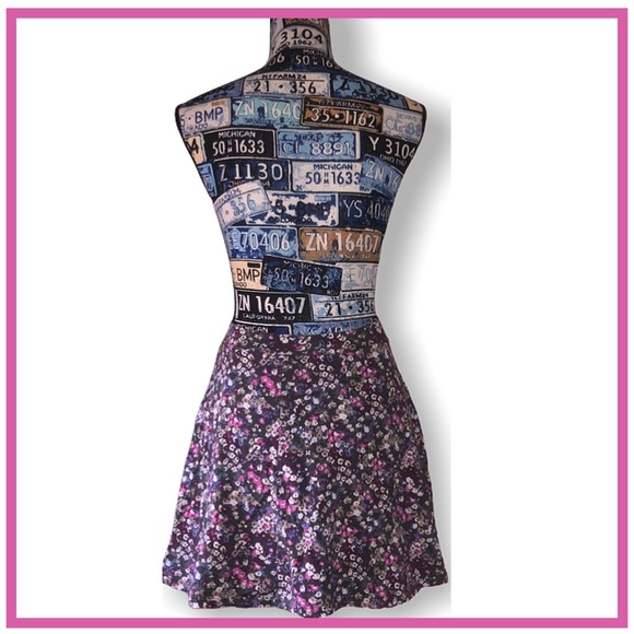 American Eagle Button Down Mini Skirt EUC Petite - Picture 6 of 7